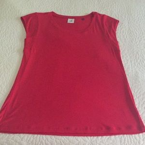 CAbi cap sleeve T shirt. Never worn.